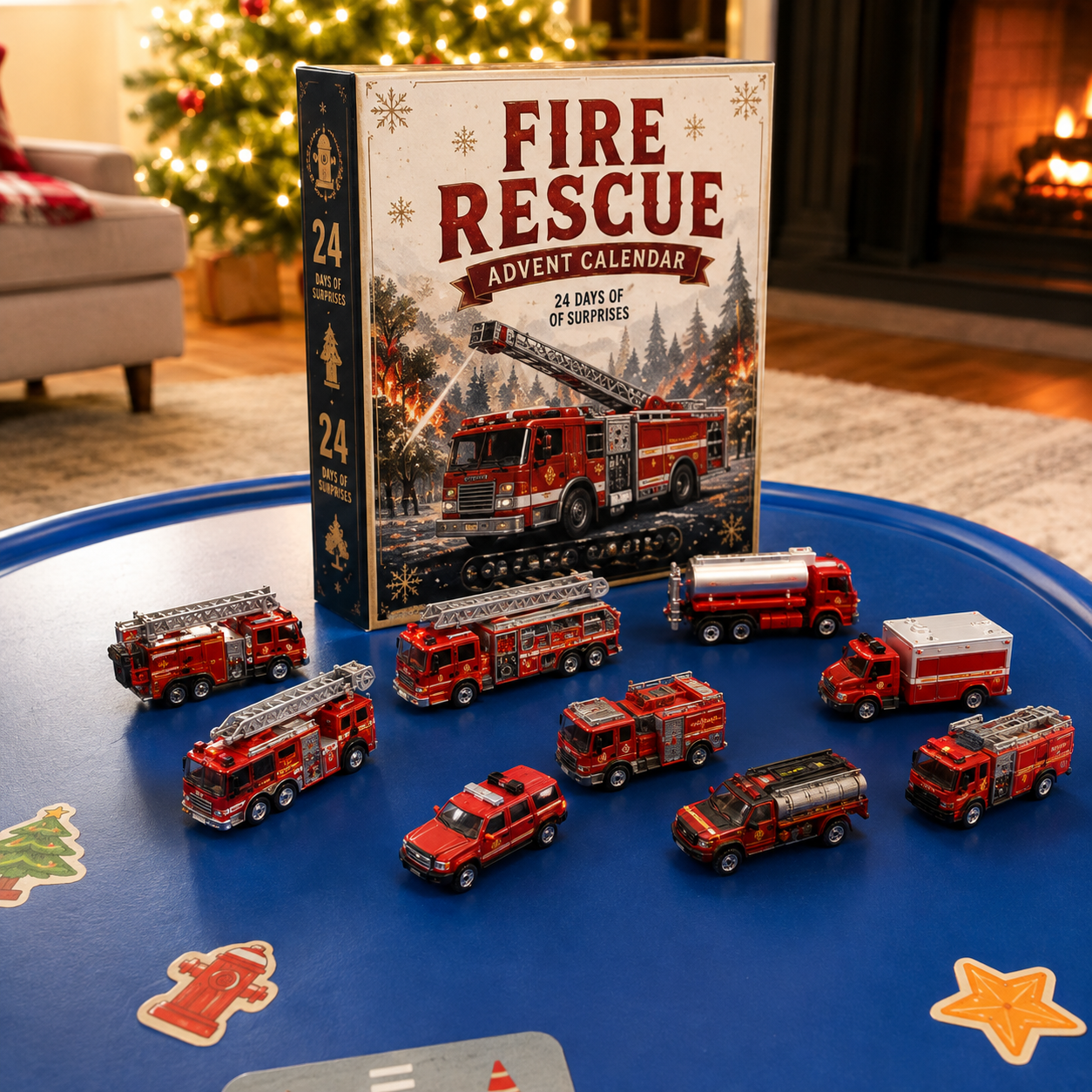 πBuild the Fleet Collection 24-Day Vehicle Advent Calendar Series