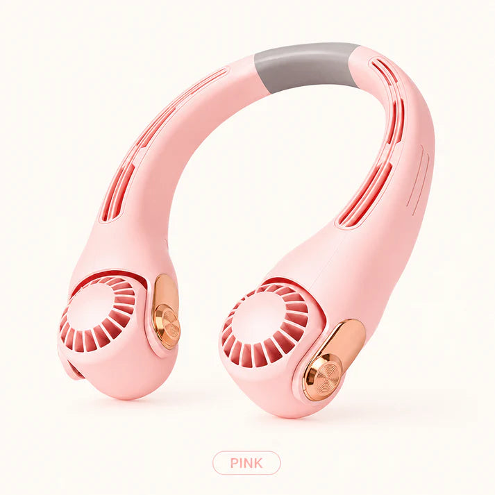 Portable Neck Fan - 3-Sec Instant Cooling