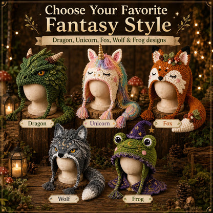 Fantasy Hood Hat DIY Crochet Kit