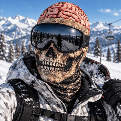 💀 Skull Ski Balaclava Face Mask