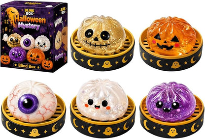 🎃Halloween Steamed Bun Squishy Mystery Box Toy