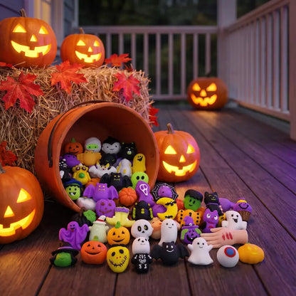 Halloween Squishies Stress Relief Toy Set(30PCS)