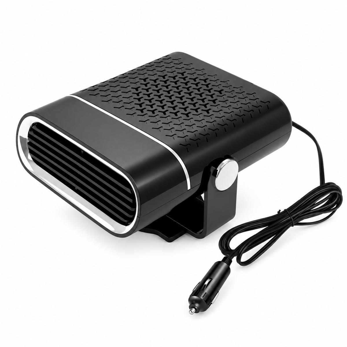 Portable Car Heater Defroster with 360-Degree Rotating Base