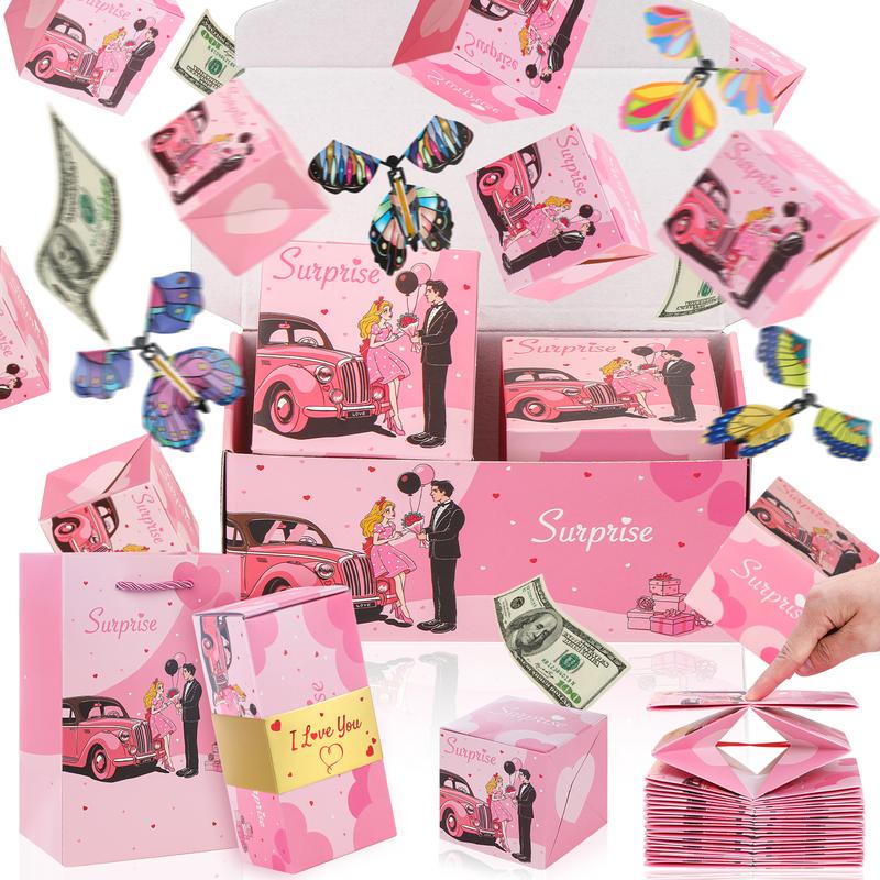 🎂 Surprise Pop-Up Gift Box with Flying Toys