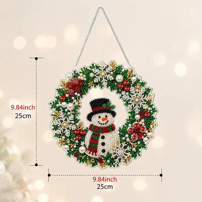 Christmas Diamond Painting Ornament Kit – 18 Designs