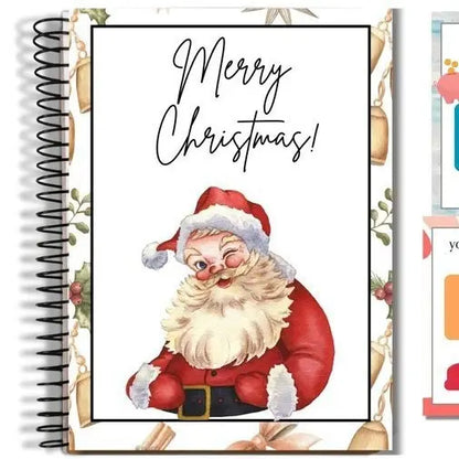Christmas Gift Card Book, Diy Spiral Bound Gift Card Book
