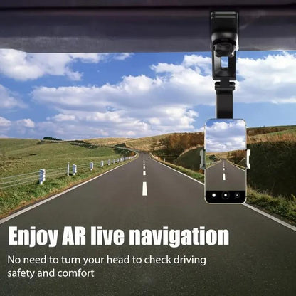 📱HOT SALE-🔥New 1080° Multi-function Sun Visor Universal 360 Degree Rotating Phone Holder✨