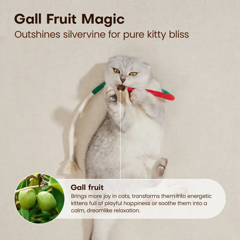 3-Pack Variety Organic Cotton Cat Chew Ropes