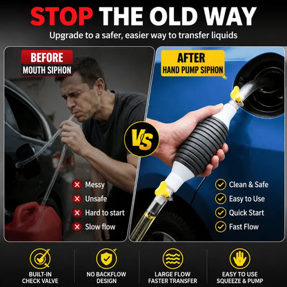 ⛽Manual Siphon Pump Kit