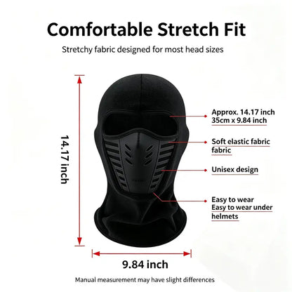 🔥Unisex Fleece Full Face Balaclava Ski Mask