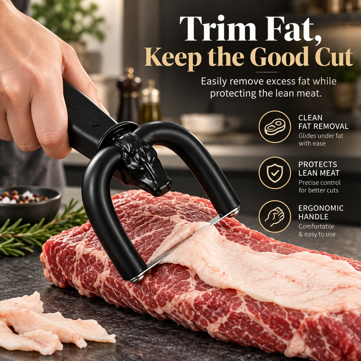 🥩🥩Precision Meat Trimming Tools For Easy Fat Removal