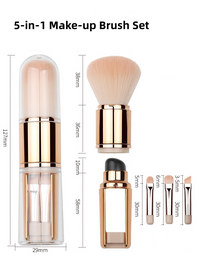 Rose Gold(5-in-1 Make-up Brush Set)