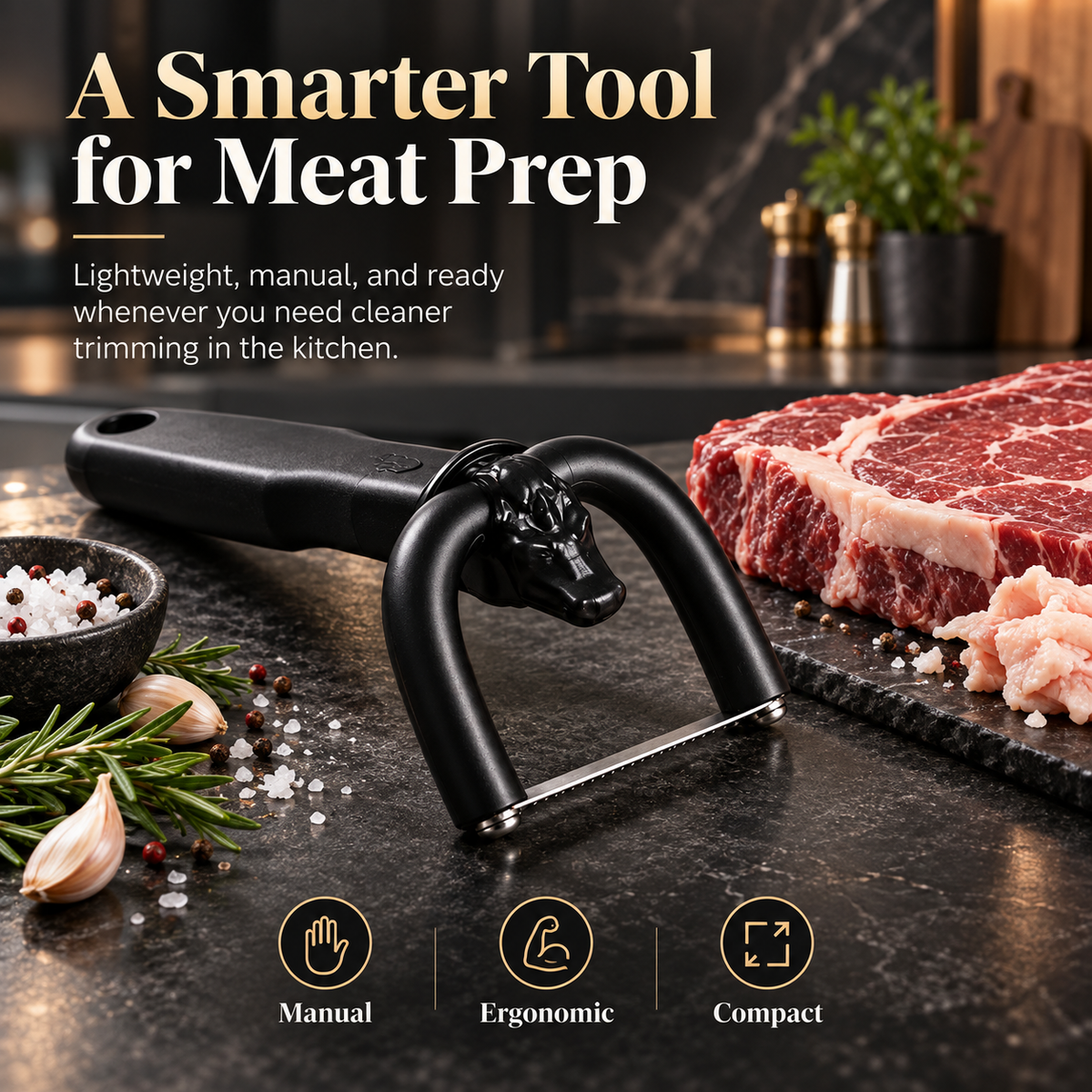 🥩🥩Precision Meat Trimming Tools For Easy Fat Removal