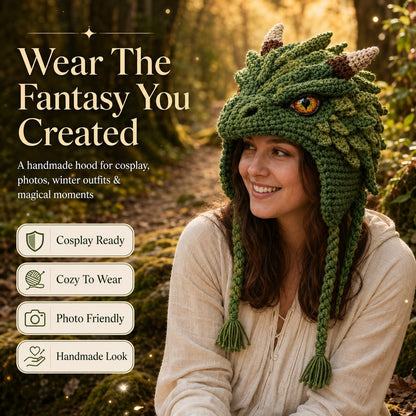 Fantasy Hood Hat DIY Crochet Kit