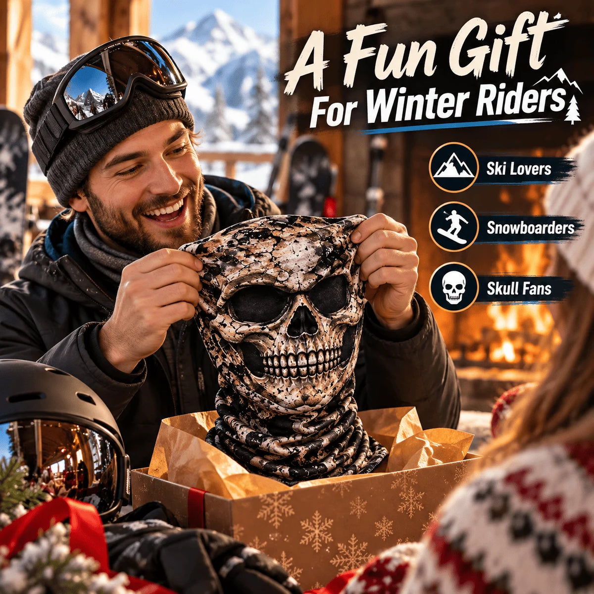 💀 Skull Ski Balaclava Face Mask