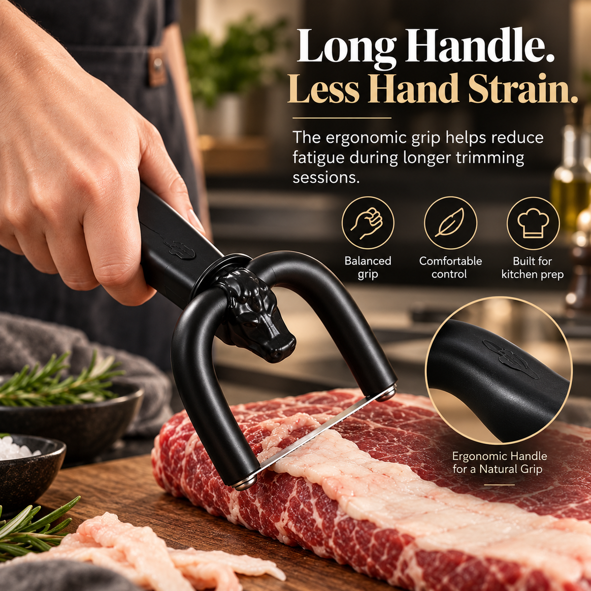 🥩🥩Precision Meat Trimming Tools For Easy Fat Removal