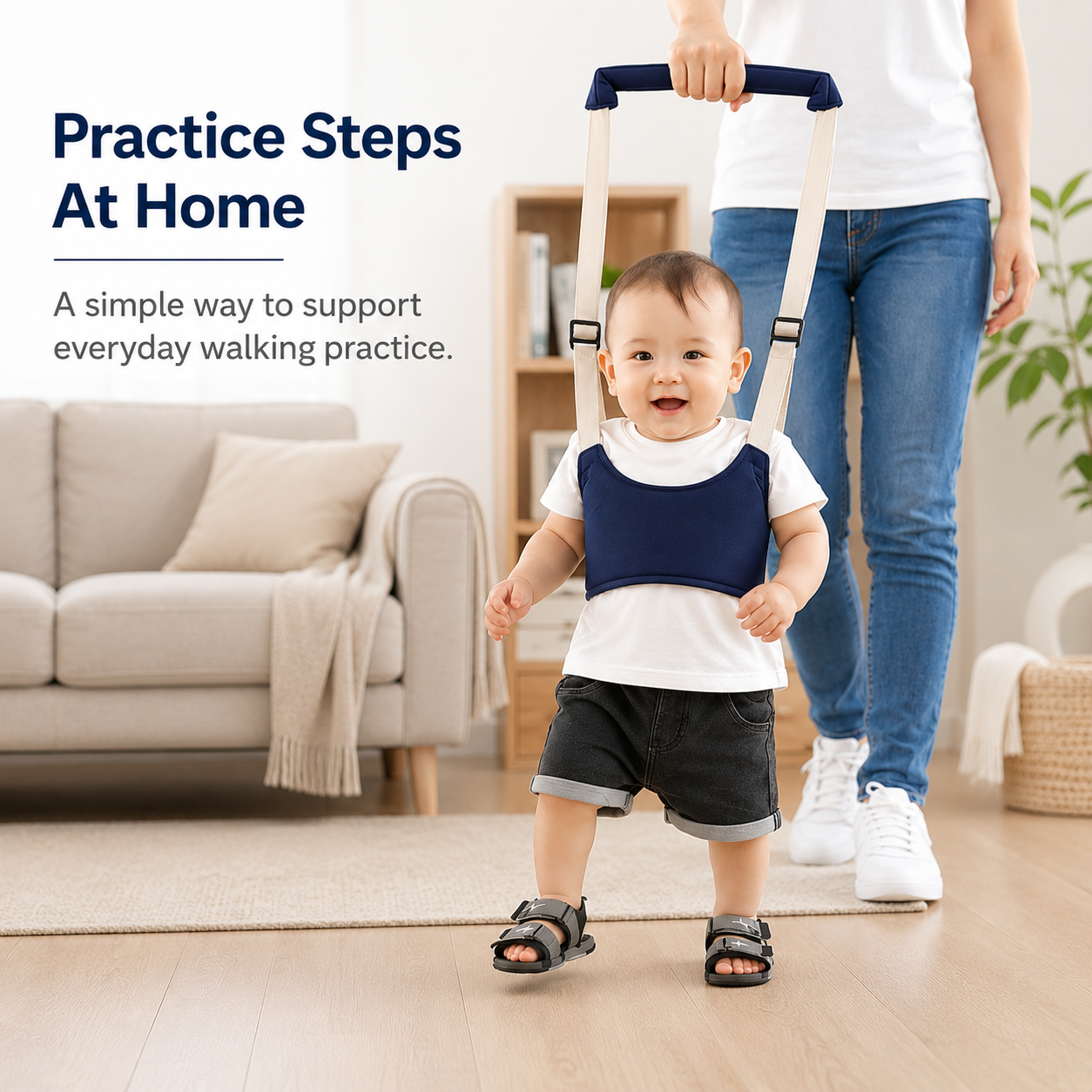 👶 Ergonomic Baby Walking Support Harness