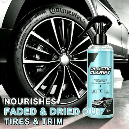 Car Plastic Restorer, Quick Polish for Color Restoration & Protection on Car Panels