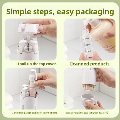 4-in-1 Travel Dispenser Bottle