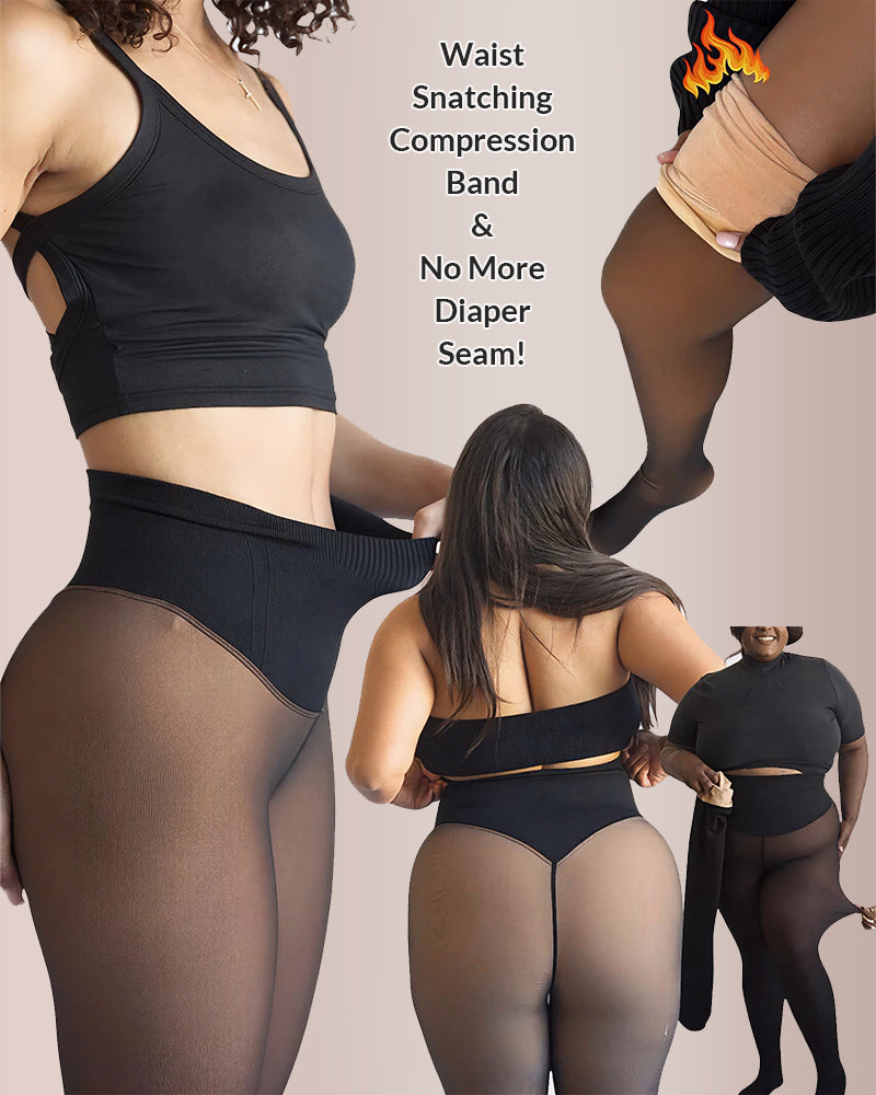 One-Seam Sculpting Thermal Tights