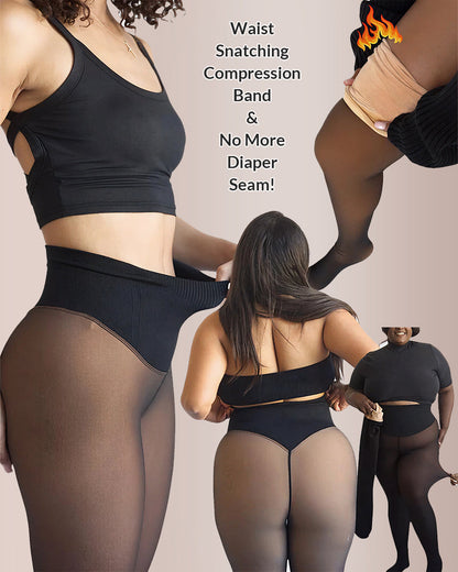 One-Seam Sculpting Thermal Tights