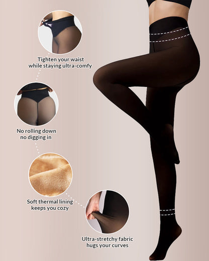 One-Seam Sculpting Thermal Tights