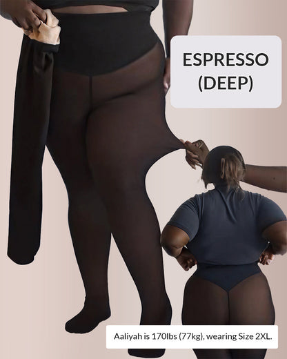 One-Seam Sculpting Thermal Tights