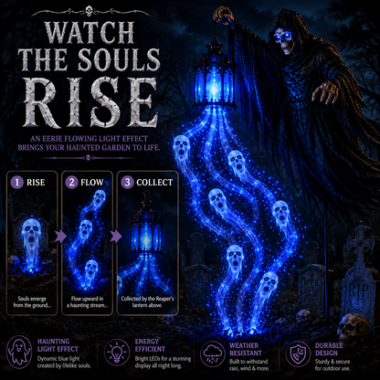 💀Halloween Soul Harvester Animated Garden Light