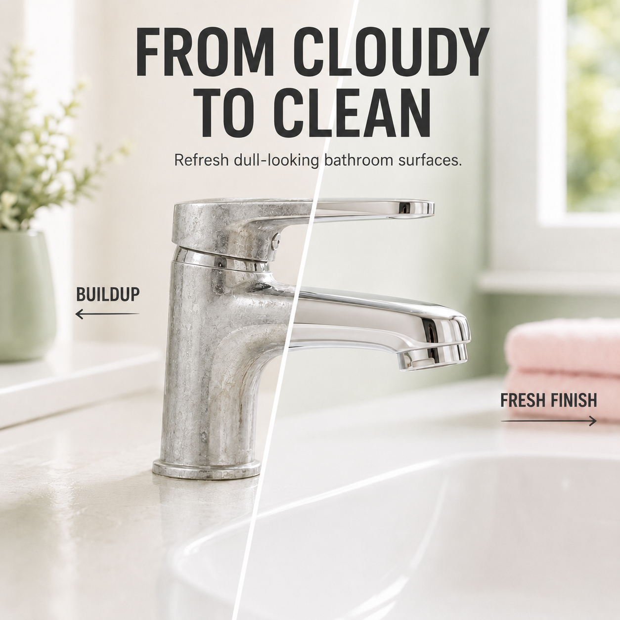 Bathroom Cleaner: Sparkle in Seconds, No Harsh Fumes