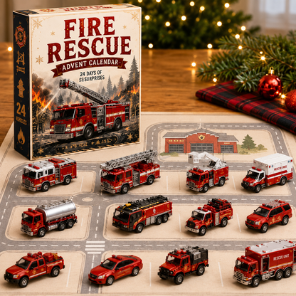 🚜Build the Fleet Collection 24-Day Vehicle Advent Calendar Series