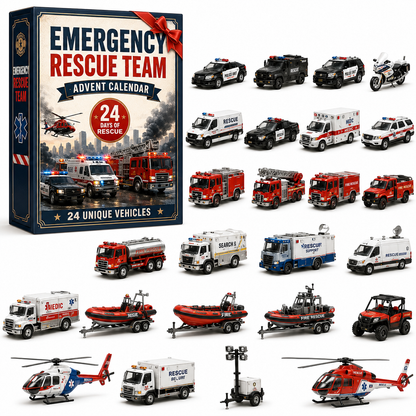 🚜Build the Fleet Collection 24-Day Vehicle Advent Calendar Series