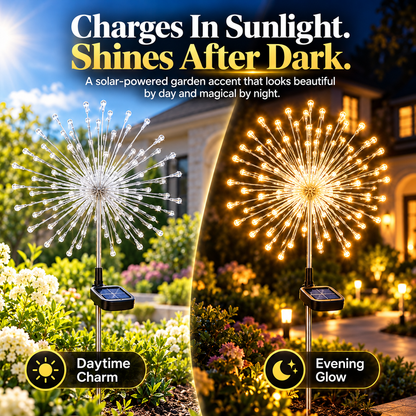 ☀️Solar Dandelion Garden Light – Charges by Day, Glows After Dark ✨