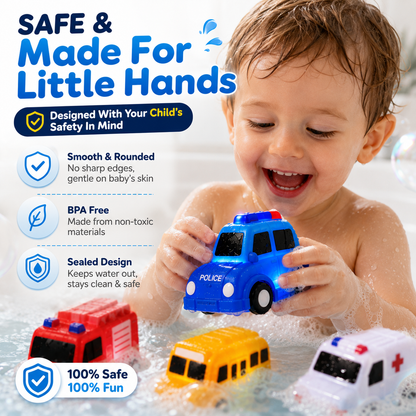 🚗 6-Piece Light-Up Vehicle Set