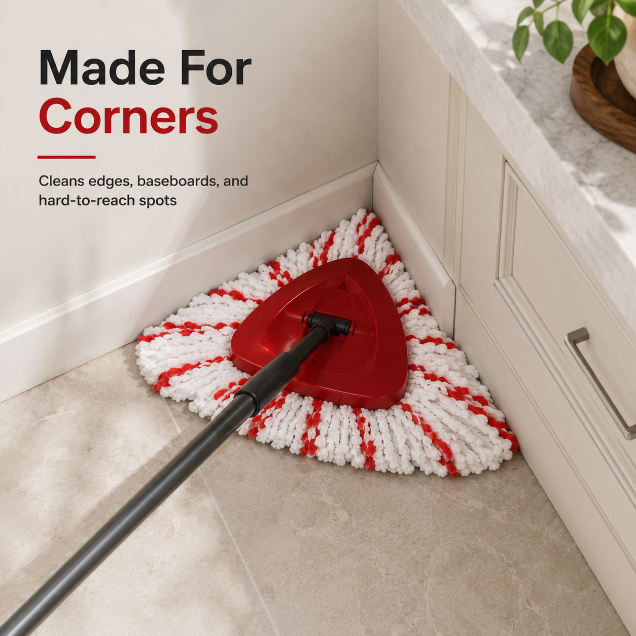 Spin Mop Replacement Heads 3-Pack