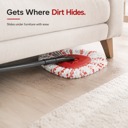 Spin Mop Replacement Heads 3-Pack