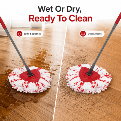 Spin Mop Replacement Heads 3-Pack