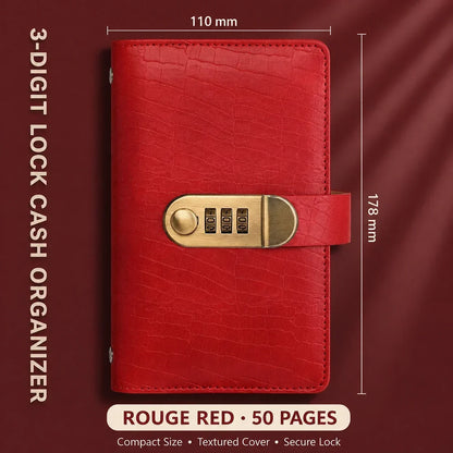 Locking Banknote Collection Booklet | Holds 100 Bills