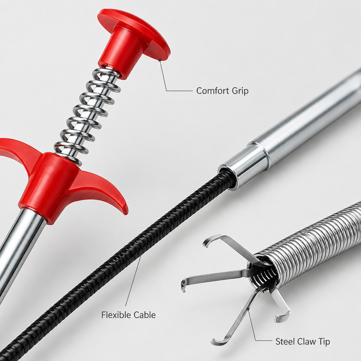 Professional Drain Clog Remover Tool