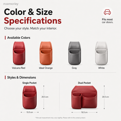 Car Door Storage Pocket Organizer