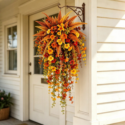 Artificial Fern for Autumn Outdoor Decor