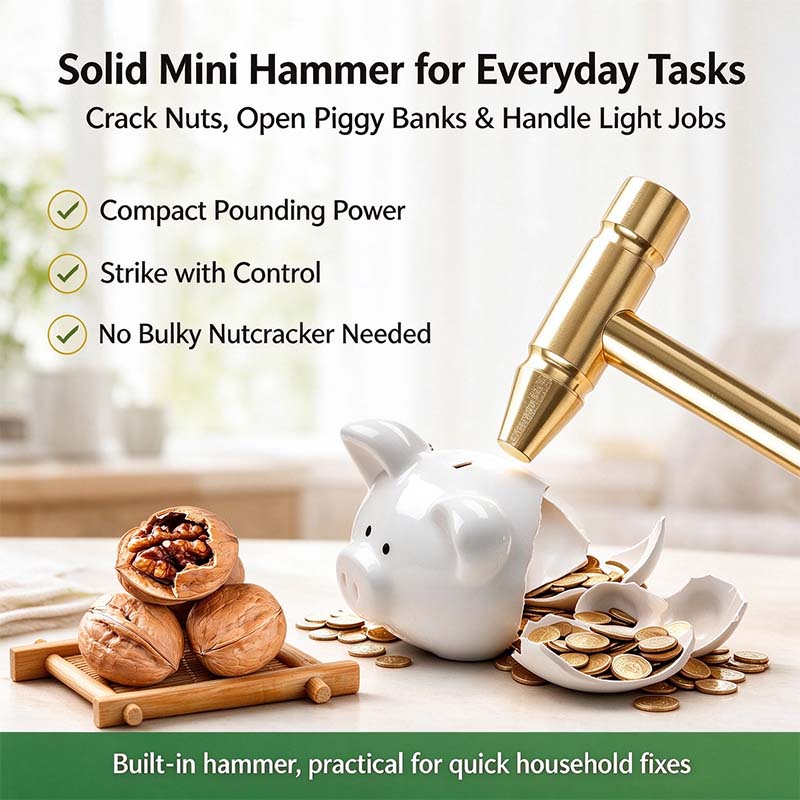 6 in 1 Mini Multifunction Hammer & Screwdriver Hand Tools Ideal 🛠️