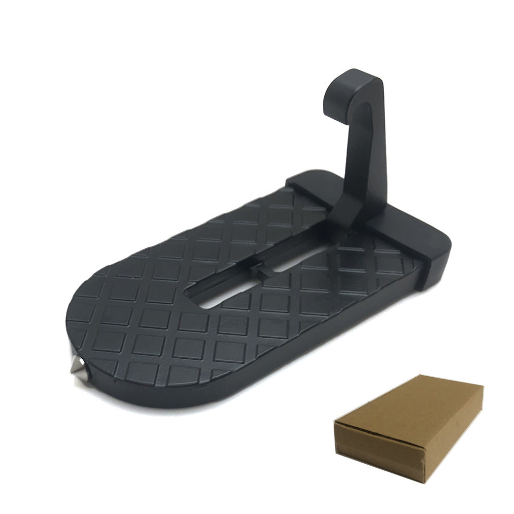 Car Door Step with Safety Hammer, Automotive Compact Anti-Slip Roof Latch Hook Ladder 🚙