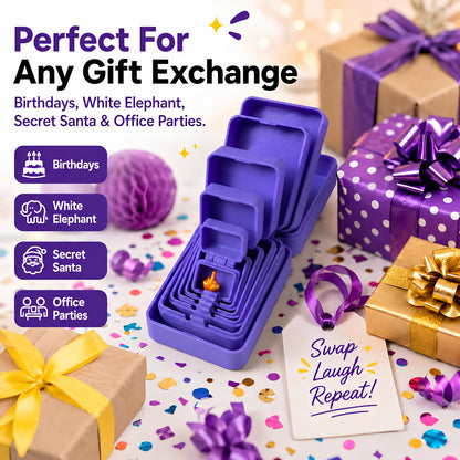 Surprise Nesting Gift Box, Multi-Layer 3D Printed Prank Box, Funny Unboxing Gift