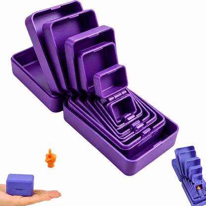 Surprise Nesting Gift Box, Multi-Layer 3D Printed Prank Box, Funny Unboxing Gift