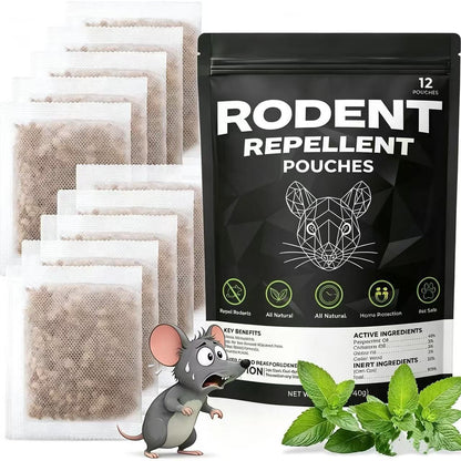 Place These Pouches Anywhere Mice Hide - And Watch Them Disappear.