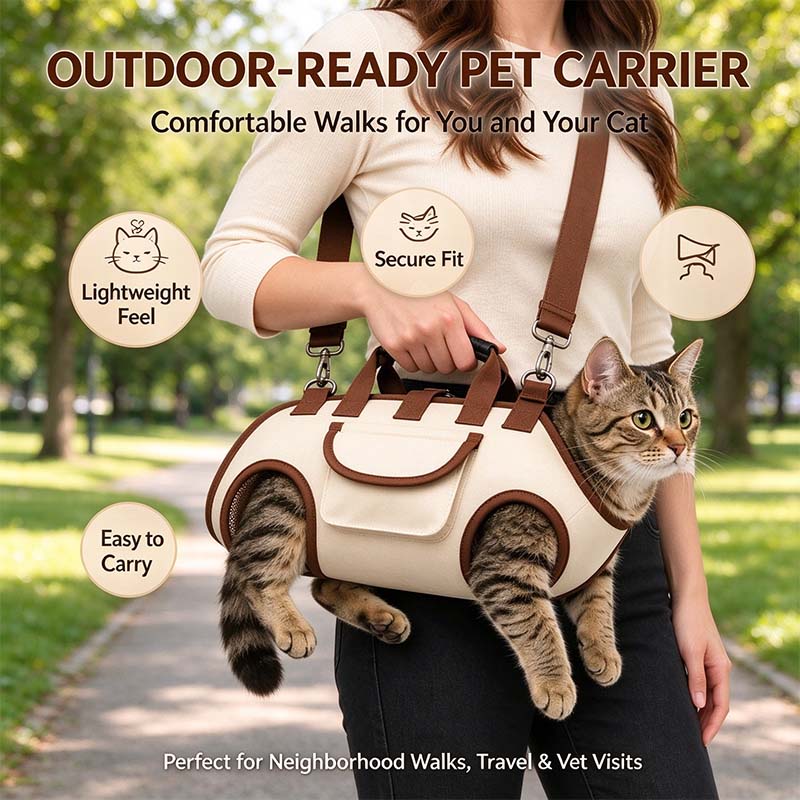 Multifunctional Backpack with Strap 🐾🎒