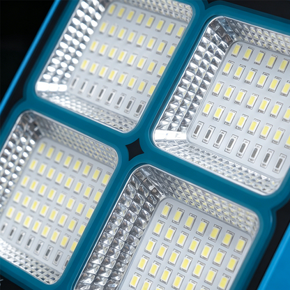 Solar Rechargeable LED Work Light - 288 Super Bright 5730 Beads Floodlight