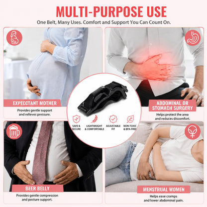 Pregnancy Seat Belt Adjuster – Comfortable Car Seat Belt Positioner for Expectant Moms