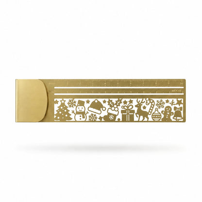 🐱✨ Cat Lover’s 3-in-1 Metal Bookmark Ruler | Bookmark, Ruler & Coloring