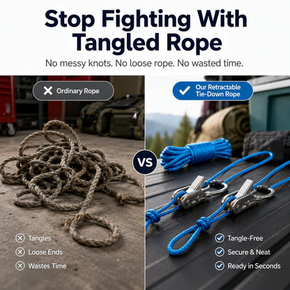 Retractable Buckle Rope